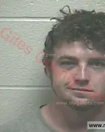 Booking photo of Hunter James Watson Defoe, Giles County, Dec 31, 2017