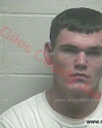 Booking photo of Kacey Lee Nickens, Giles County, Nov 21, 2016