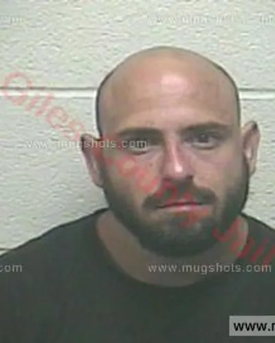 Booking photo of Kurt Brymer, Giles County, Jul 5, 2018