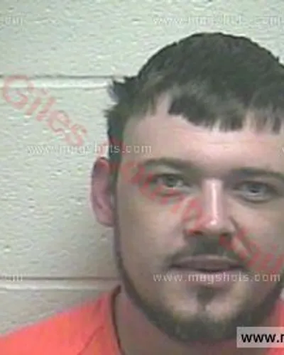 Booking photo of William Ridley, Giles County, Oct 17, 2017