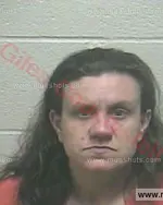 Booking photo of Crystal Marie Mathis, Giles County, Mar 11, 2018