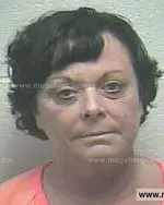 Booking photo of Lori Dennette Hardiman, Giles County, May 25, 2015