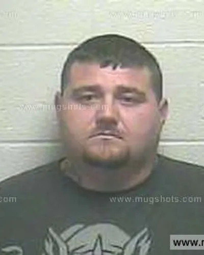 Booking photo of SHANE W TAYLOR, Giles County, Aug 26, 2014