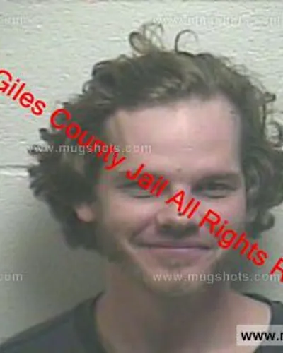 Booking photo of Johnathan Thornton, Giles County, Apr 6, 2020