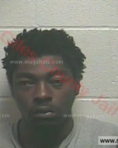 Booking photo of Malik Rashad Cross, Giles County, Jan 3, 2018