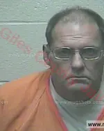 Booking photo of Jerry Allen Wise, Giles County, Apr 28, 2018