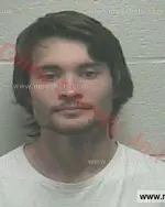 Booking photo of Justice Cain Mcbride, Giles County, May 8, 2018