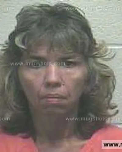 Booking photo of Helena Young, Giles County, Aug 28, 2013