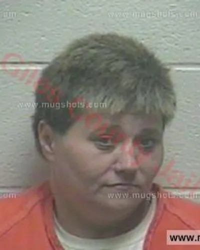 Booking photo of Tina Kay Townsend, Giles County, Oct 13, 2017