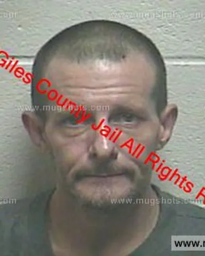 Booking photo of Benjamin Calvert, Giles County, Nov 21, 2019