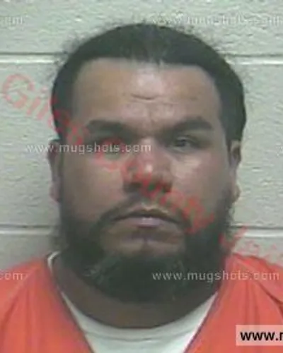 Booking photo of Daniel Silva, Giles County, May 5, 2018