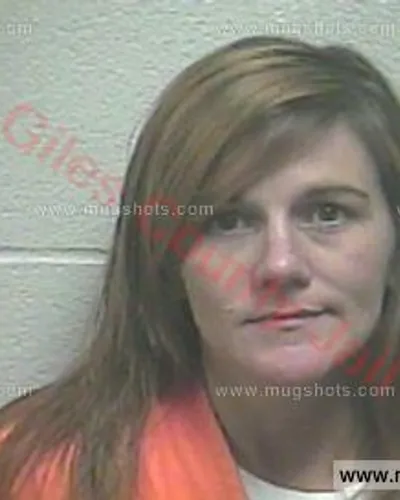 Booking photo of Brandy Michelle Stanford, Giles County, Nov 12, 2017