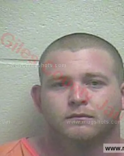 Booking photo of Evan Anthony Morris, Giles County, Nov 29, 2015