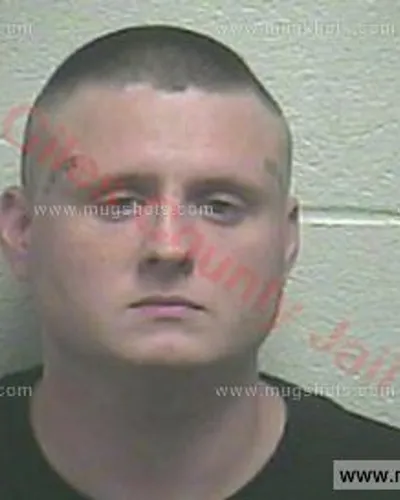 Booking photo of Cody Lee Sallisky, Giles County, Sep 16, 2015