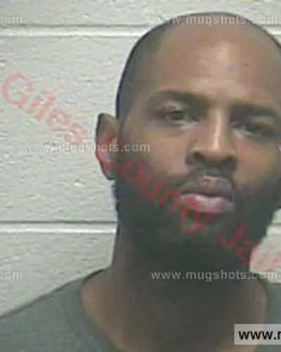 Booking photo of RODRICO WHITE, Giles County, Apr 20, 2017