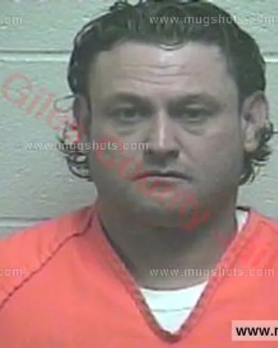 Booking photo of Jeremy Mark Chapman, Giles County, Mar 30, 2018