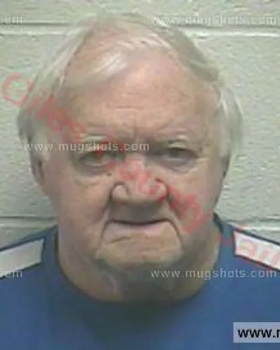 Booking photo of Fred Poe, Giles County, Aug 6, 2017
