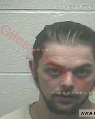 Booking photo of Dylan Gage Henson, Giles County, May 3, 2017