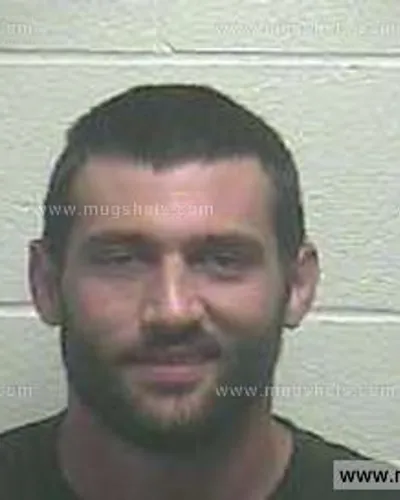 Booking photo of Travis Chamberlin Clark, Giles County, Sep 30, 2014