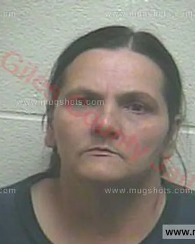 Booking photo of Judith Mcfann, Giles County, Apr 14, 2016