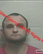 Booking photo of David Borda Simpson, Giles County, Feb 1, 2020