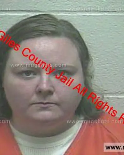 Booking photo of Ashley Poarch, Giles County, Jan 23, 2019