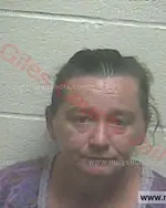 Booking photo of Sharon June Norwood, Giles County, Aug 30, 2016
