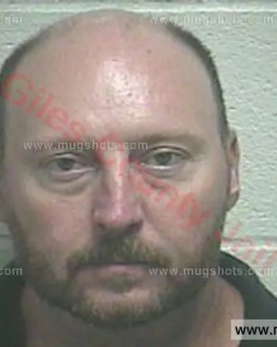 Booking photo of Carl Dean Clark Jr., Giles County, Jun 14, 2017