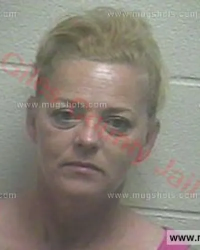 Booking photo of Lisa Allred, Giles County, May 19, 2016