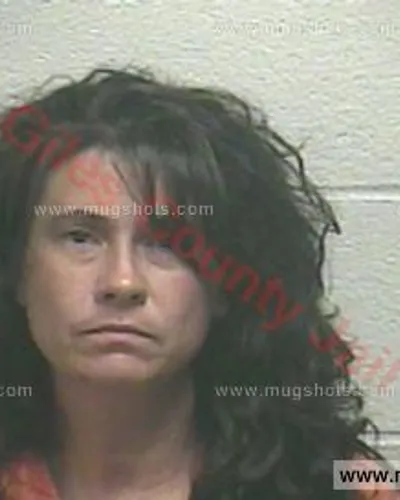 Booking photo of Dawn Michelle Garcia, Giles County, Nov 2, 2017