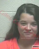 Booking photo of Amber Nichole Campbell, Giles County, Oct 26, 2016