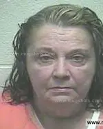 Booking photo of Alice Danita Andrews, Giles County, Apr 3, 2015