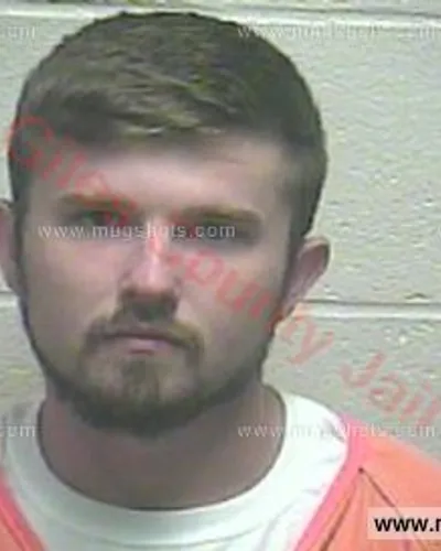 Booking photo of Harry Brandon Russell, Giles County, Sep 5, 2015