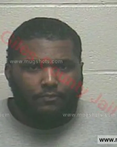 Booking photo of Tylan Ra'Quez Owens, Giles County, Oct 31, 2017