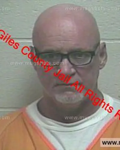Booking photo of Brian Currier, Giles County, Sep 27, 2019