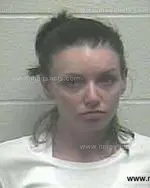 Booking photo of Tarah Leigh Blackwell, Giles County, May 7, 2014