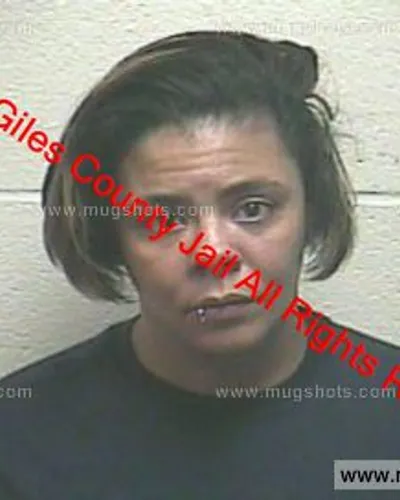 Booking photo of Natasha Malone, Giles County, Jan 14, 2020