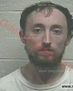 Booking photo of Dustin David Wnuk, Giles County, Mar 18, 2018