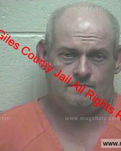 Booking photo of Bobby Thornton, Giles County, Apr 21, 2019