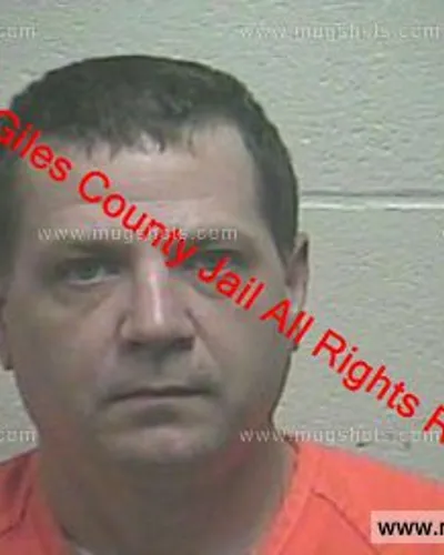 Booking photo of David Malone, Giles County, May 5, 2019