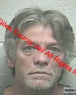 Booking photo of EDWARD Bret WISER, Giles County, Dec 25, 2018