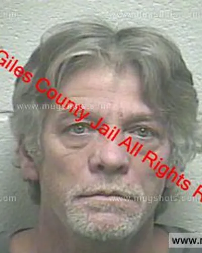 Booking photo of EDWARD Bret WISER, Giles County, Dec 25, 2018