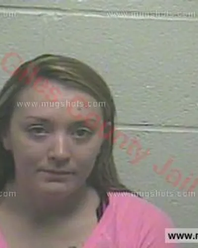 Booking photo of ASHLEY B WALLACE, Giles County, Jan 26, 2016