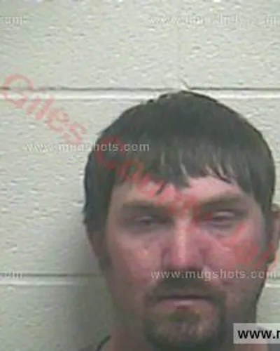 Booking photo of Kendrith Huber, Giles County, Jun 12, 2017