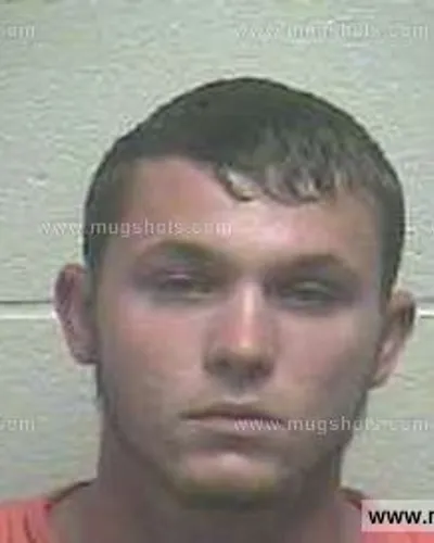 Booking photo of Zachery Lee Thornton, Giles County, May 2, 2014