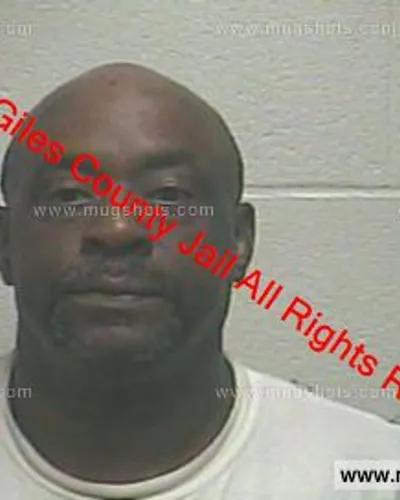 Booking photo of Alfred Boyd Harney, Giles County, May 10, 2019