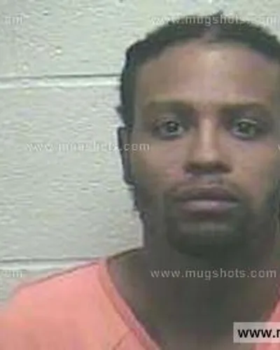 Booking photo of Deion Damien Hall, Giles County, May 31, 2015