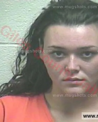 Booking photo of Amber Carol, Giles County, May 13, 2018