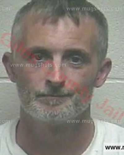 Booking photo of Thomas Waldran, Giles County, May 13, 2018