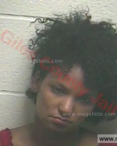 Booking photo of Cassera Monet Driver, Giles County, Jul 4, 2016